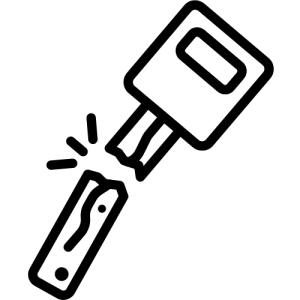 damaged keys - key car duplicate